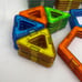 Magformers Official Basic Set 62 Pieces + 2 Wheels and Tires