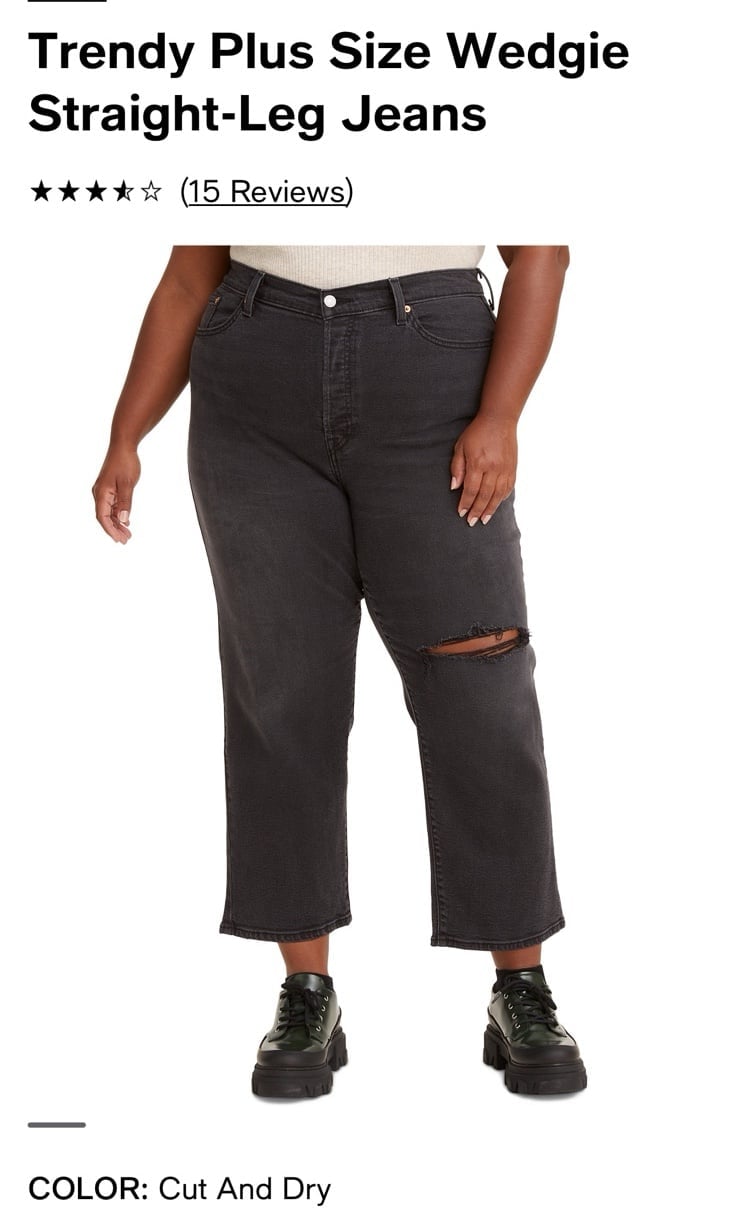 Levi’s crop jeans 16