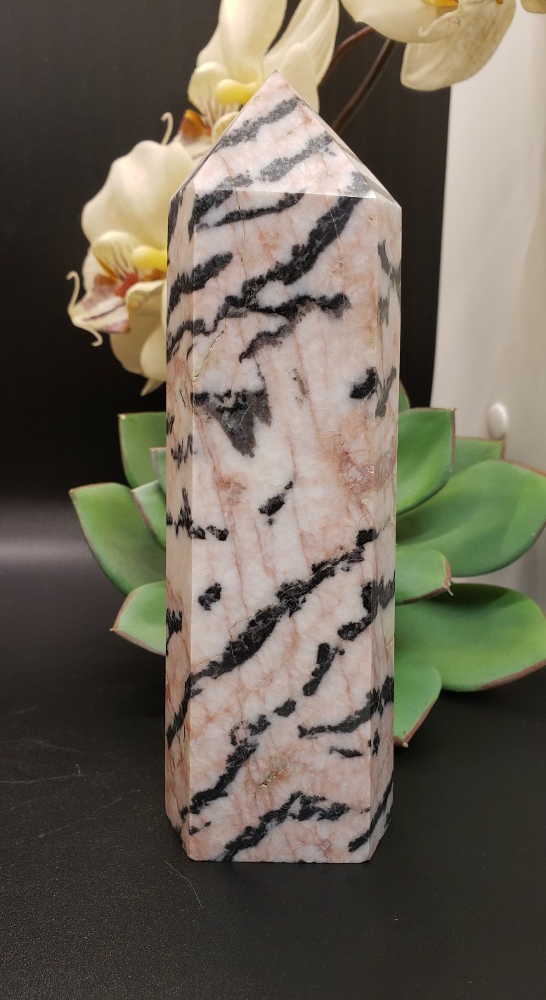 Pink Zebra Obelisk