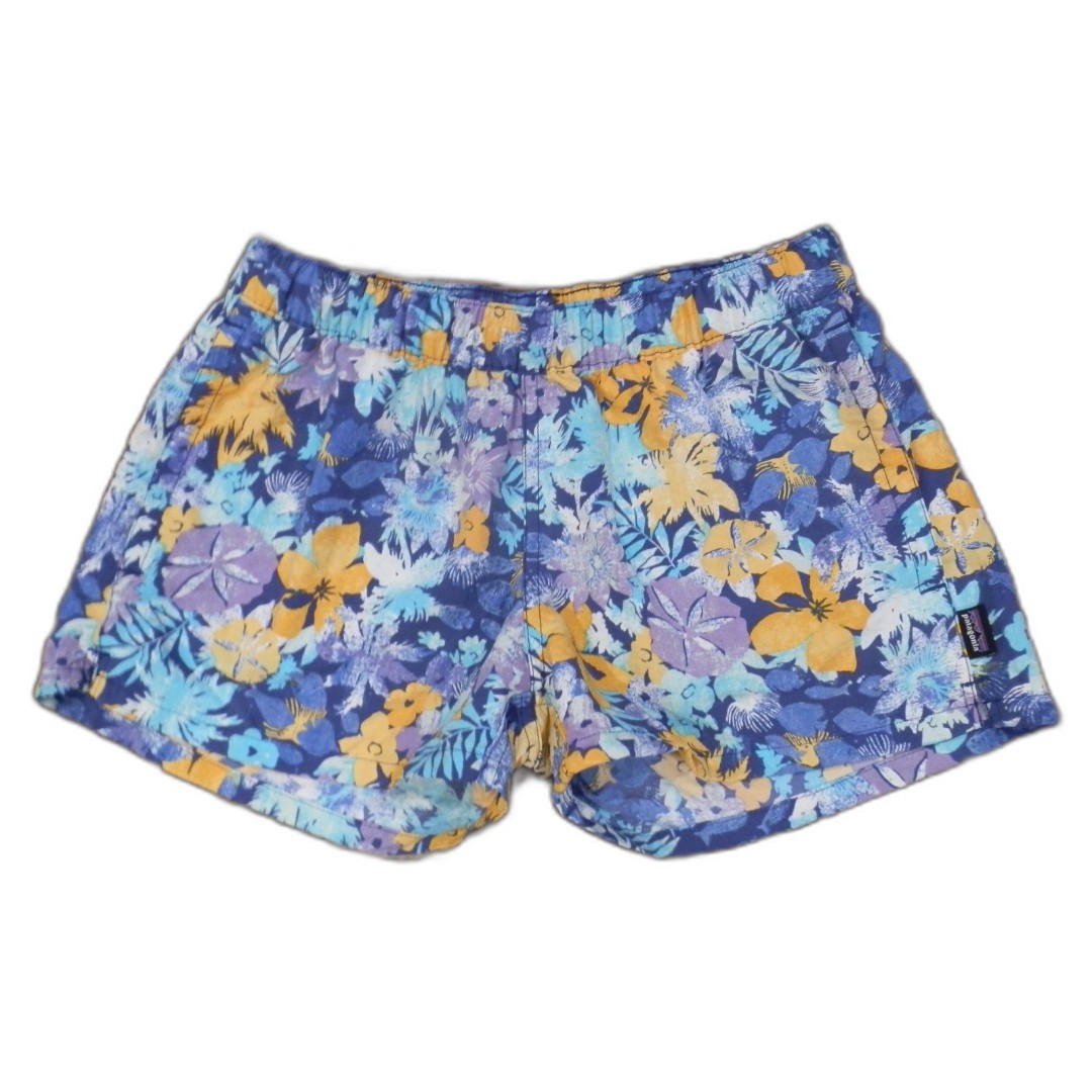 Patagonia Flower Floral Pattern Women's Shorts Baggies Size Small
