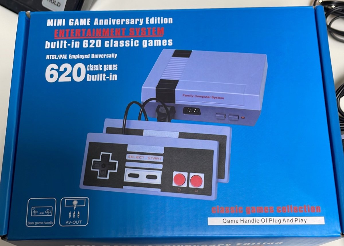 Nintendo Entertainment System in Gray