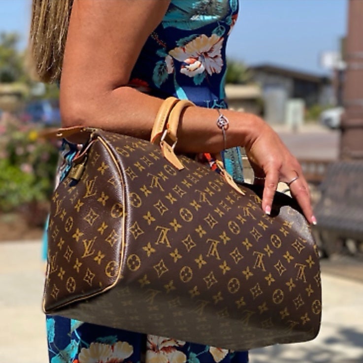 Lv bowling bag sale