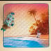 Maui Tropical & Beach Snacks - Reversible Quilted Patoo Blanket
