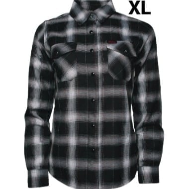DIXXON x SUICIDAL TENDENCIES 40YR Collab Women's Flannel Shirt XL