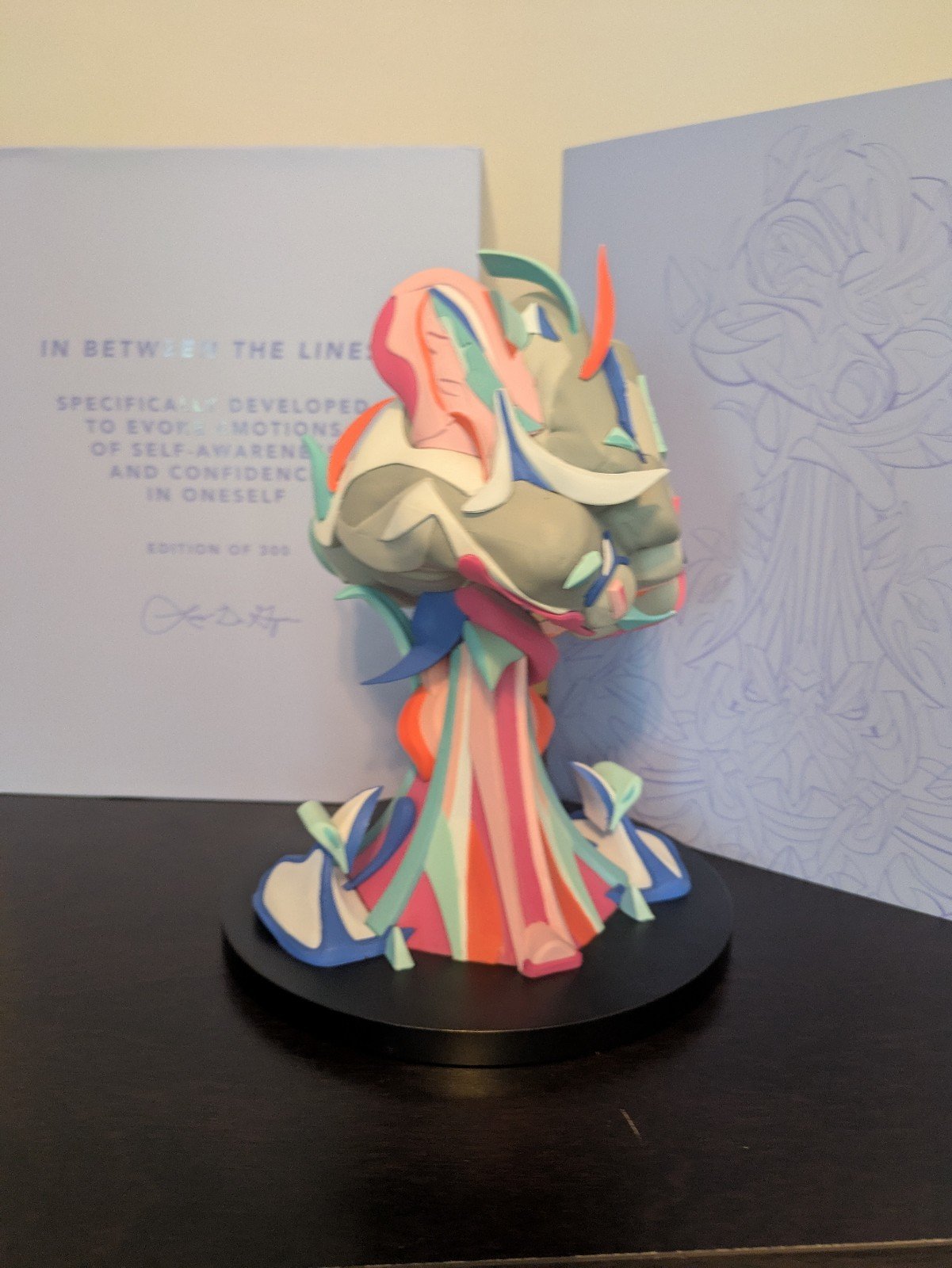 Louis De Guzman 'In-between the Lines' Statue