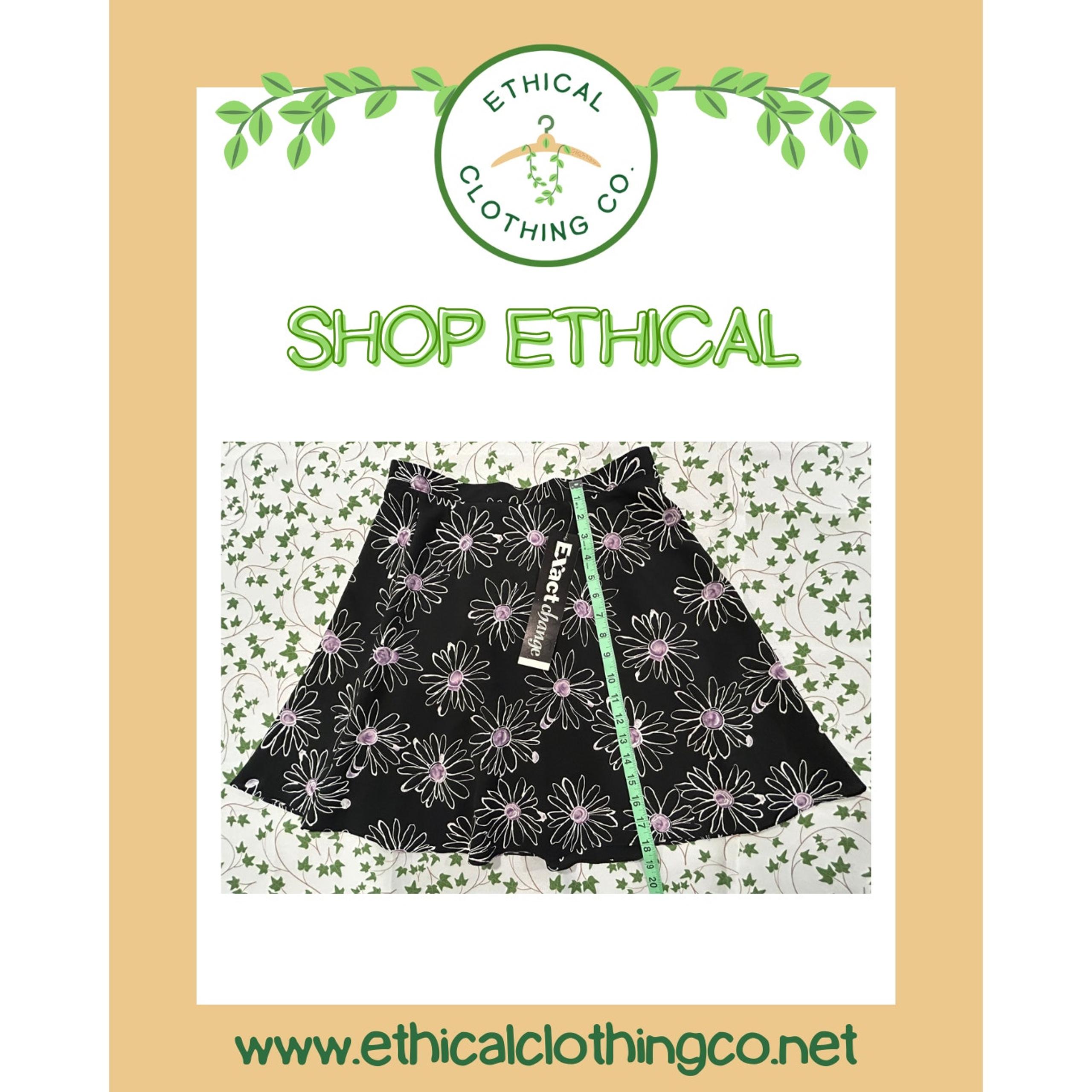 Vintage Exact Change Daisy Skirt- Size 10