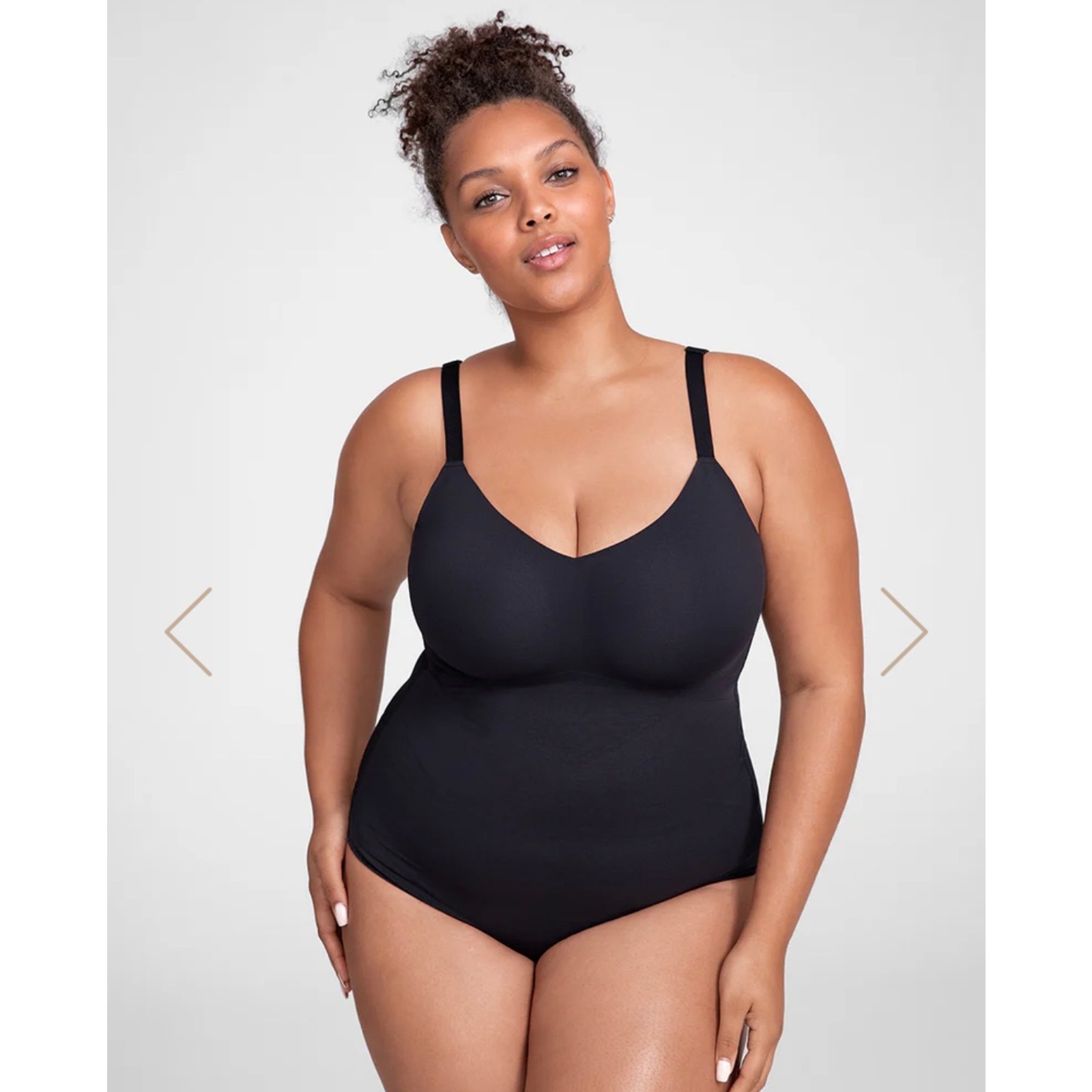 Honeylove Cami Bodysuit Black 1X Petite | NWT