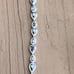 Beautiful New Mystic Topaz Sterling Silver .925 AAA CZs 6-7.25” Bracelet