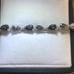 Beautiful New Mystic Topaz Sterling Silver .925 AAA CZs 6-7.25” Bracelet