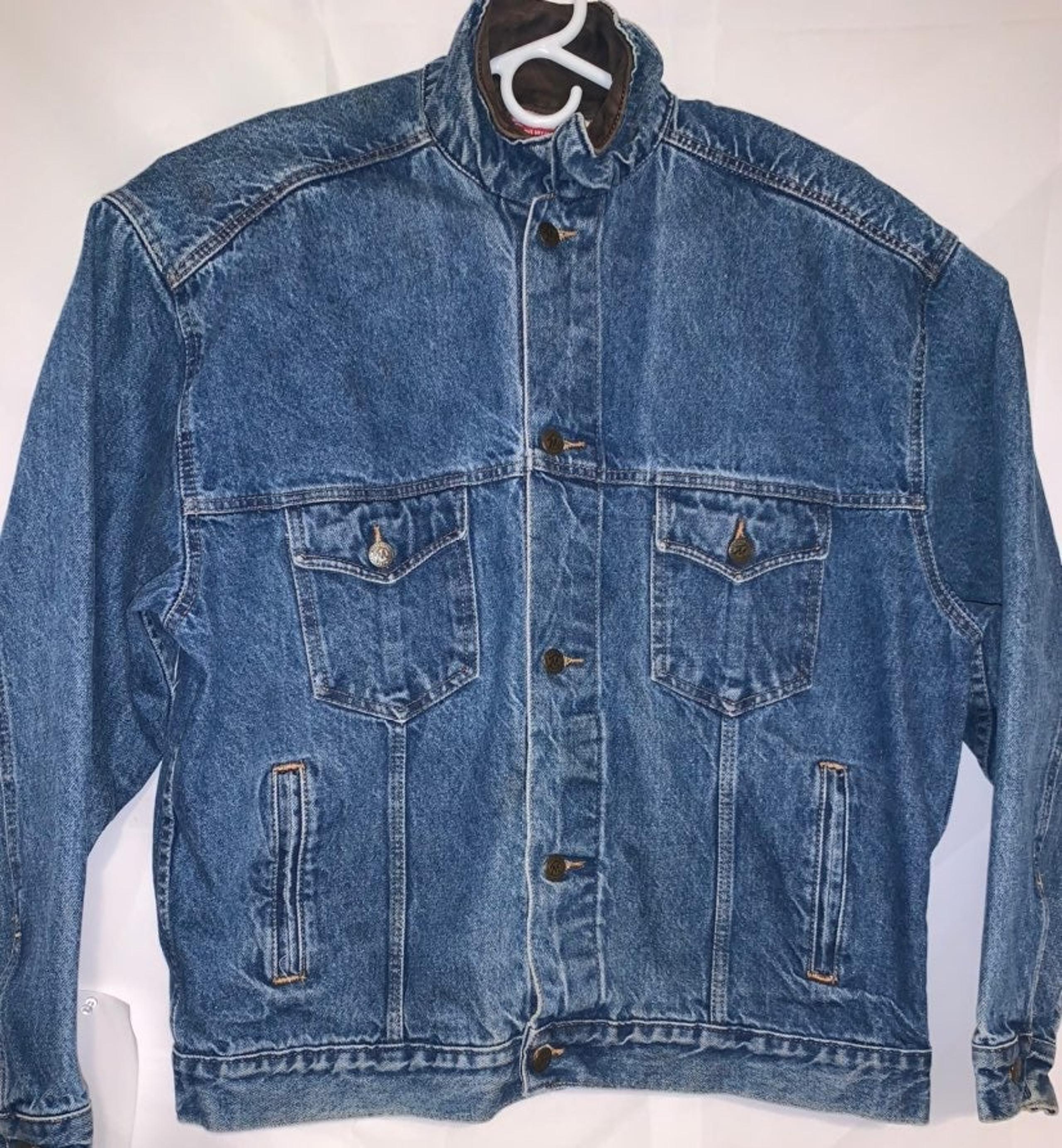 Marlboro Denim Jean Jacket Men's L