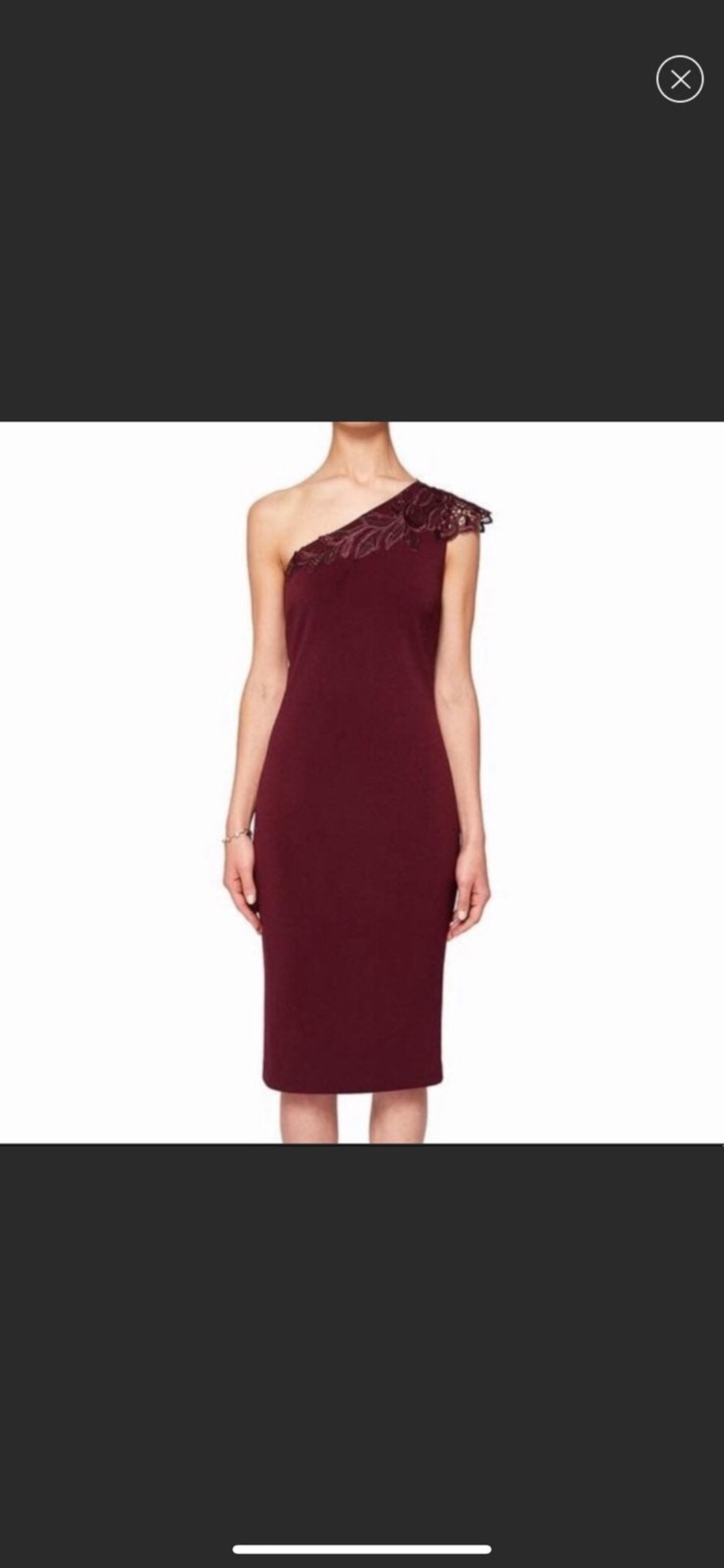 One shoulder dress