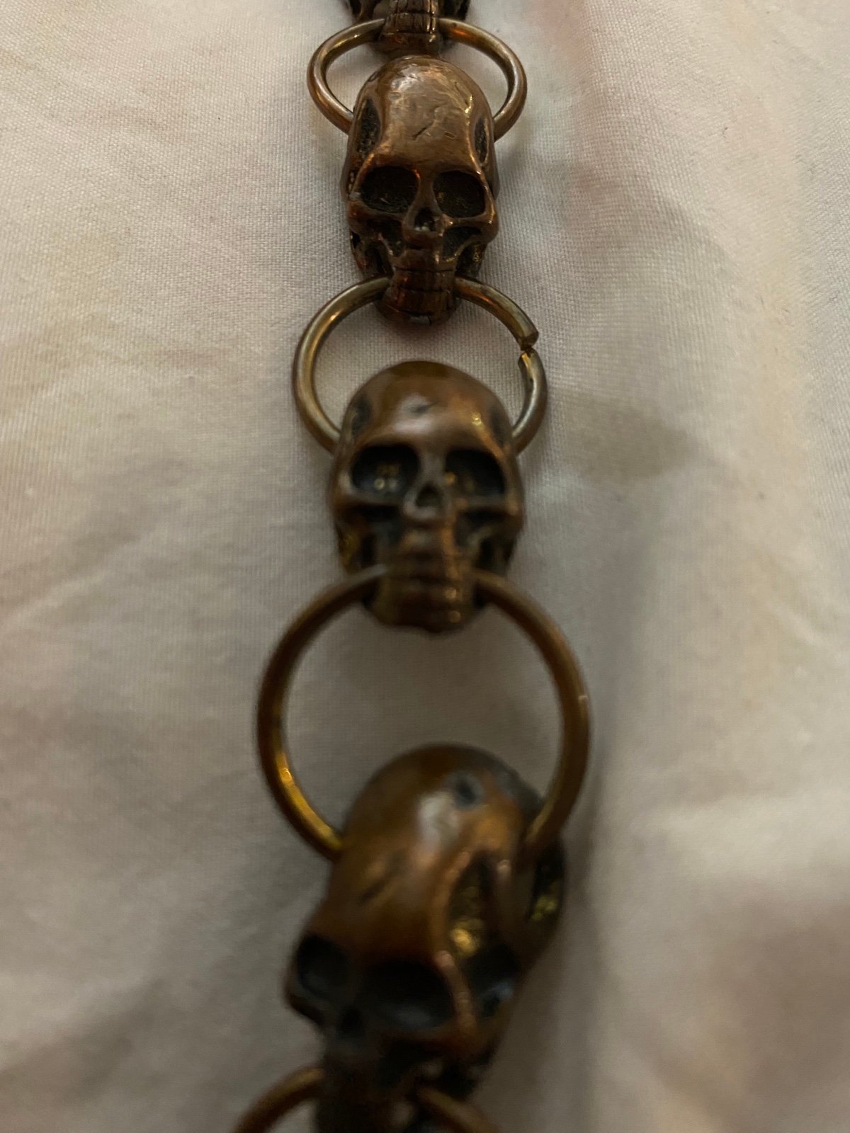 Metal Skull Necklace/accessory