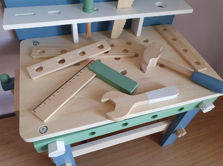 Nordic Engraved Child Play Workbench