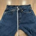 Vtg 1996 Levi’s 501 Jeans Women’s 26x34 Dark Wash Blue Denim 6501-0116 USA 90’s