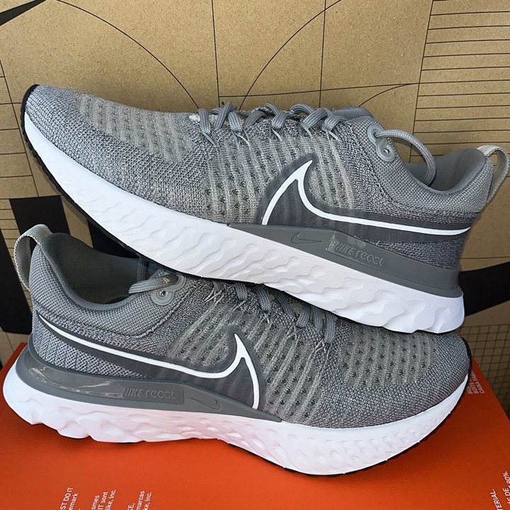 NEW Nike React Infinity Run FK 2 Particle Grey White CT2423-001 Women Size 9