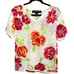 Adrienne Vittadini Crochet Knit Floral Top SIZE M Petite Boho Colorful Spring