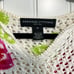 Adrienne Vittadini Crochet Knit Floral Top SIZE M Petite Boho Colorful Spring
