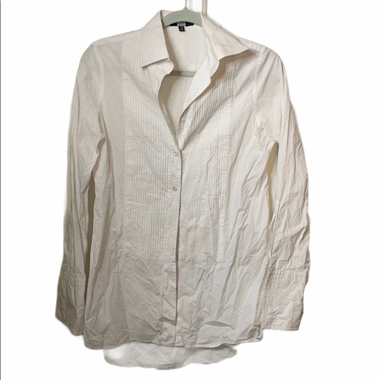 Saks Fifth Avenue white button down 2