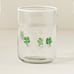 Anthropologie Shamrock Icon Handblown Juice Glass NEW WITH TAG