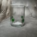 Anthropologie Shamrock Icon Handblown Juice Glass NEW WITH TAG