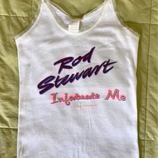 ULTRA RARE 1984 Rod Stewart Vintage Top