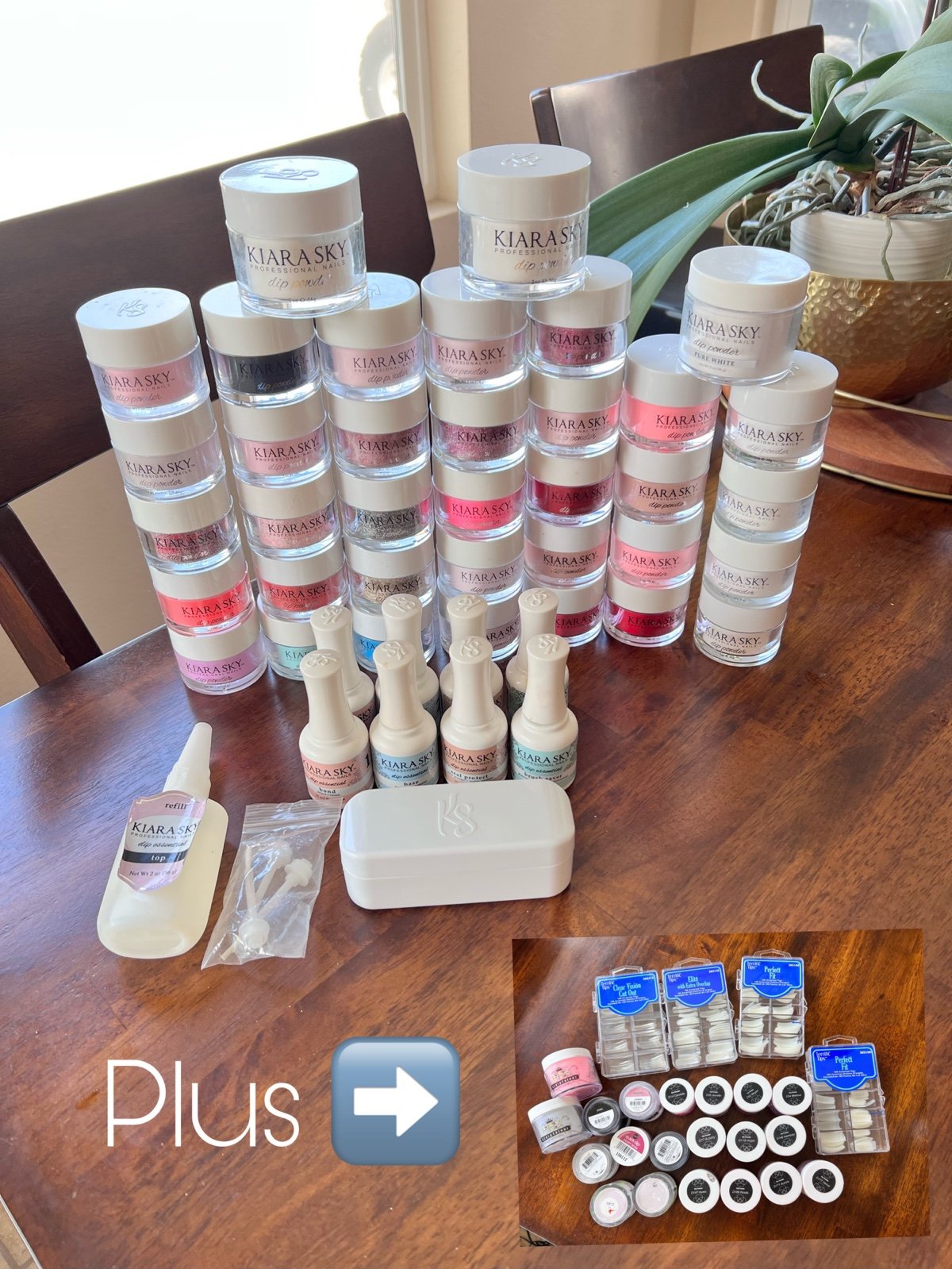 Kiara sky, Revel nail dip powder bundle