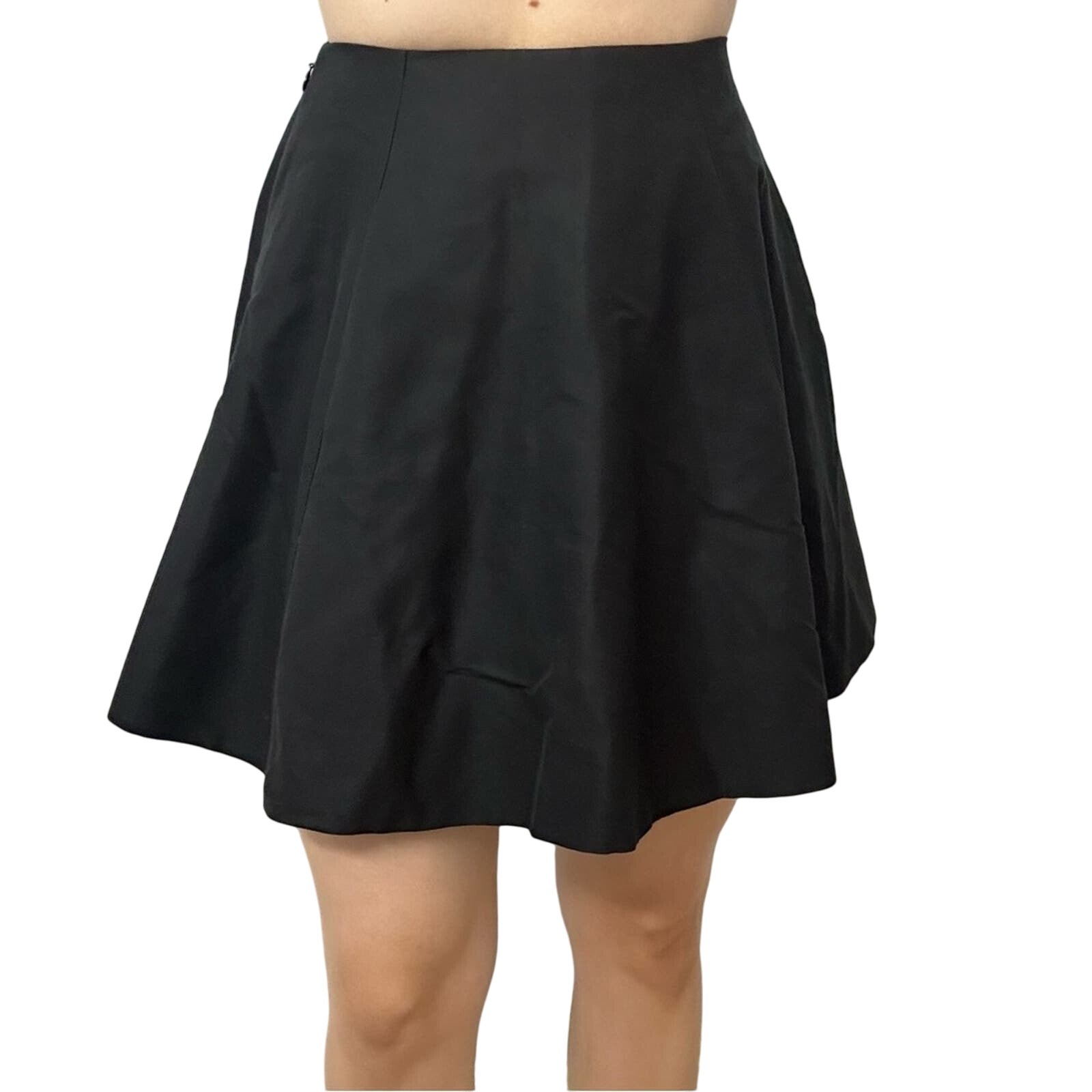 Kate Spade Skirt 278 Lula Mini Black Flare Twee Dainty Size 2 Extra Small New