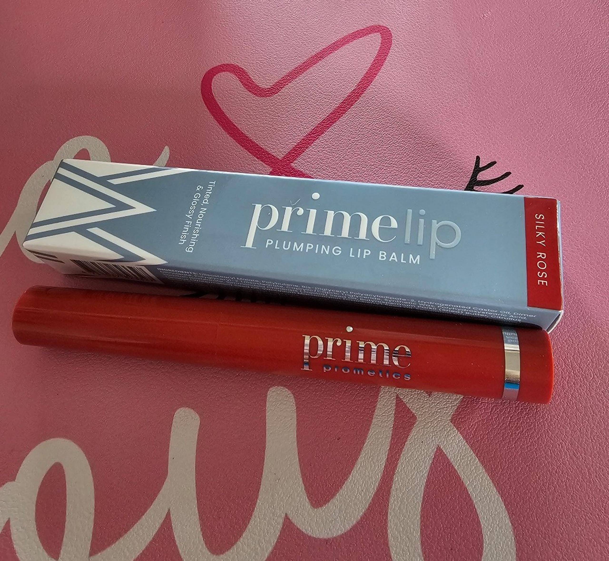 Prime Plumping Lip Balm SILKY ROSE NEW