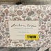 London Kaye Twin Mushroom sheet set