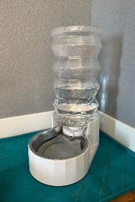 New Automatic Pet Waterer,100% BPA-Free, Gravity Stainless Steel Water Dispenser