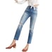 Madewell The High-Rise Slim Crop Boyjean: Knee-Rip Edition sz 26