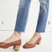 Madewell The High-Rise Slim Crop Boyjean: Knee-Rip Edition sz 26