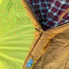 Canvas sleeping bag