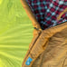 Canvas sleeping bag