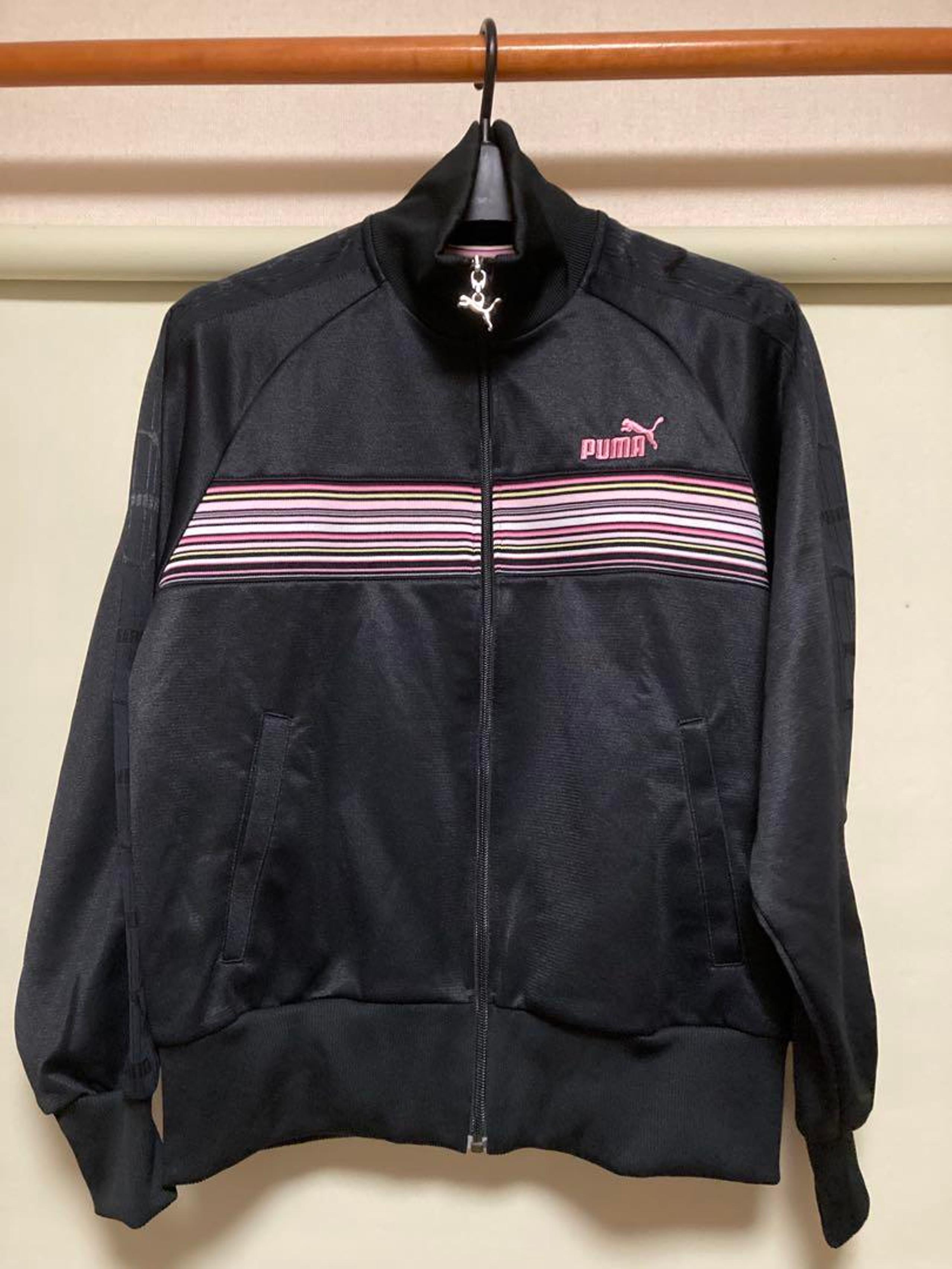 PUMA jacket top, women's, size M, like new, black