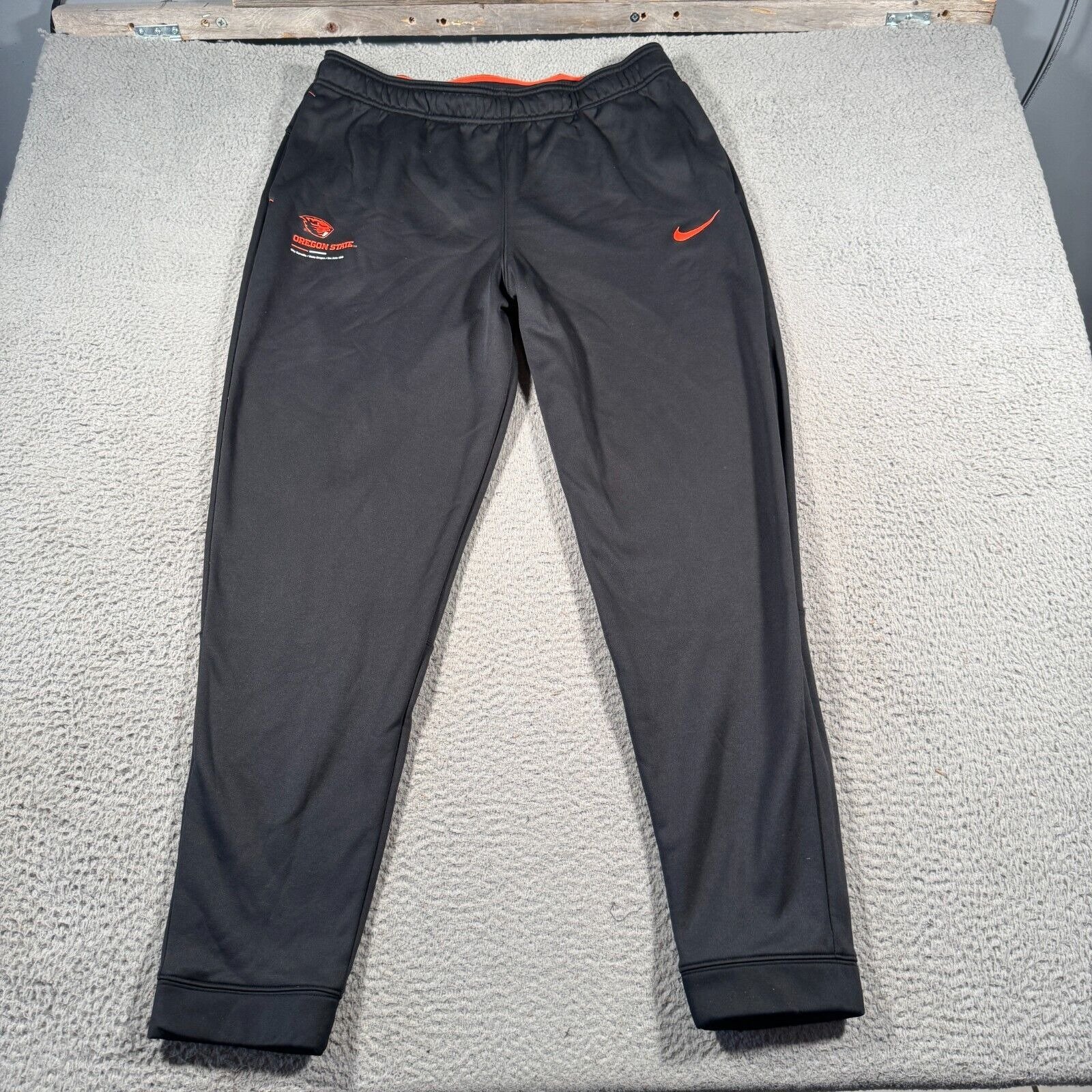 Nike Oregon State Beavers Sweat Pants Men's XL Black On Field College Football