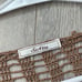 Vintage Crochet Top Brown (s/m) siNita bohemian crochet festival swim cover up