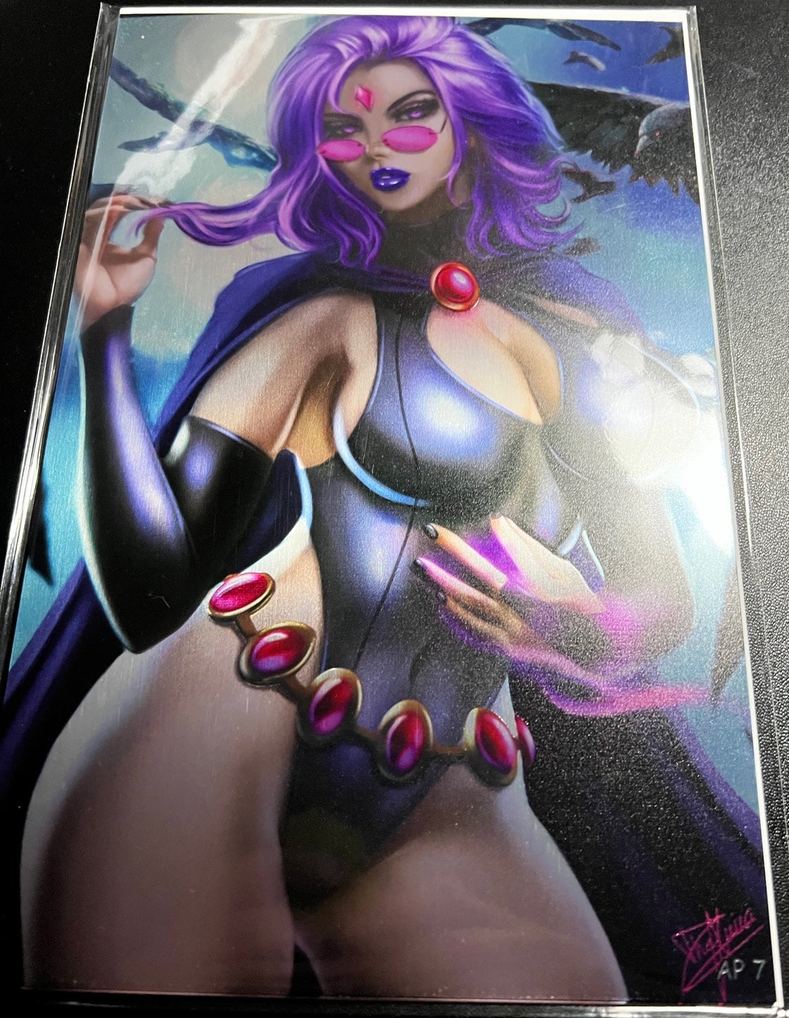 Totally Rad Raven METAL COVER DHAXINA DEE AP#7