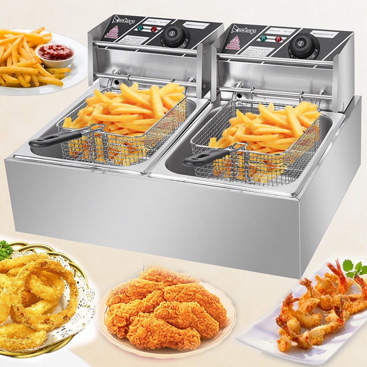 Kitchen 5000W Countertop Electric Deep Fryer