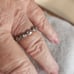 Vintage signed Judith Jack Marcasite/Sterling Ring