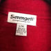 serengeti 100% wool knit poncho - l/xl