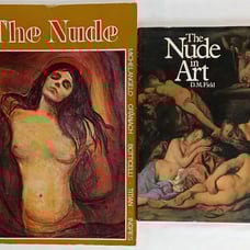 Nude Art Books Lot Of 2 The Nude In Western Art 1976 - The Nude In Art 1981
