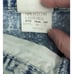 Vintage 80's Acid Wash Jean Midi Skirt American Legend Painter Style