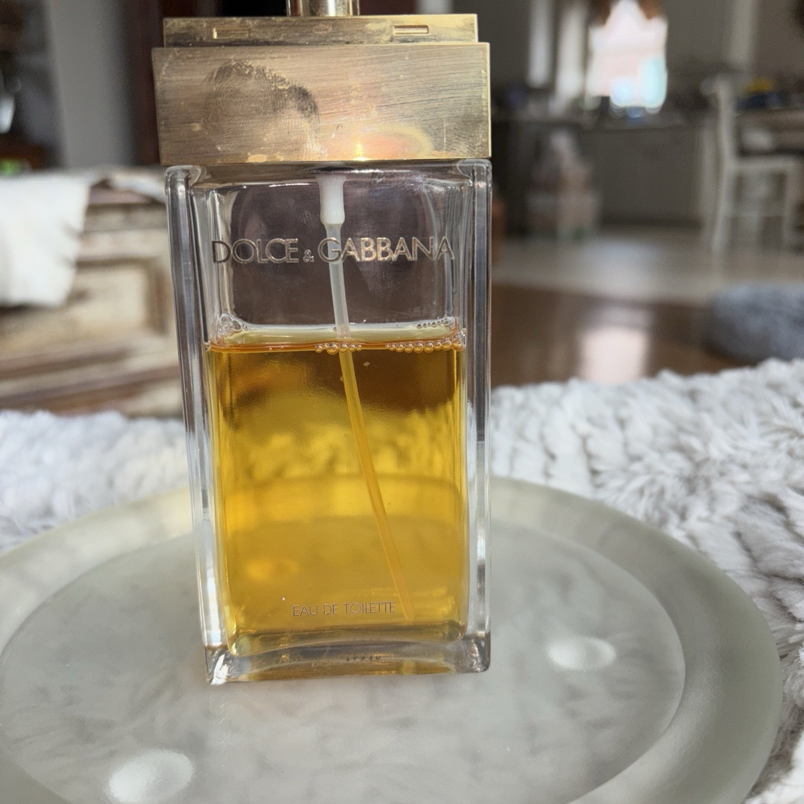 DOLCE & GABBANA Eau De Perfume 3.4 Oz Collectable Spray Bottle