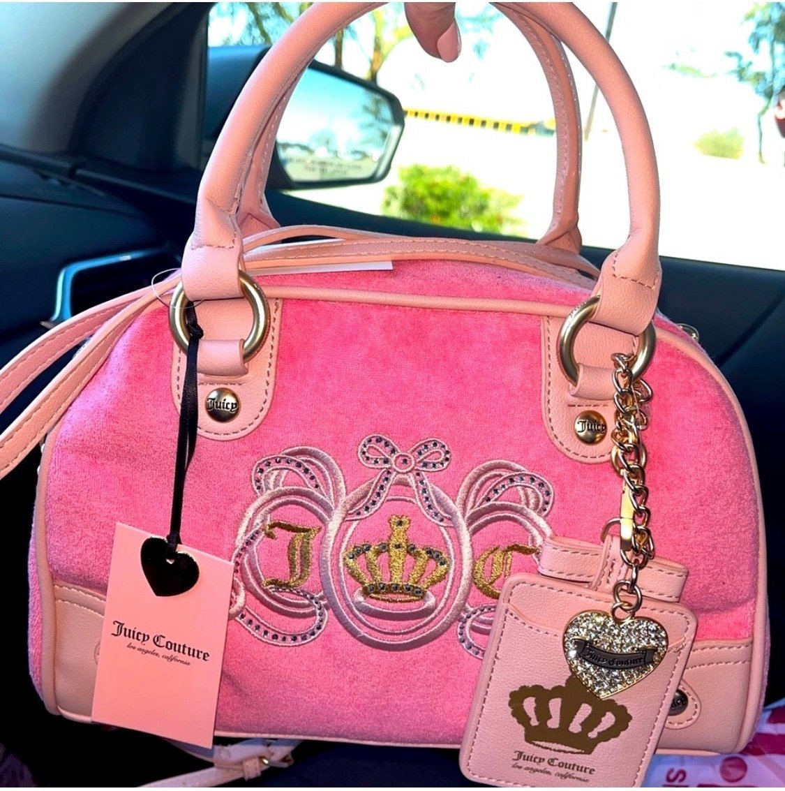 新品＊正規品 Juicy Couture ハンドバッグ シグネチャー ピンク