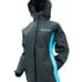 Frogg Toggs womens storm Watch Jacket Black / teal SW62523-114 medium new