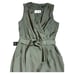 Express NWT 98 Olive Green Belted Sleeveless Jumpsuit Pockets Women's Size S