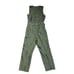 Express NWT 98 Olive Green Belted Sleeveless Jumpsuit Pockets Women's Size S