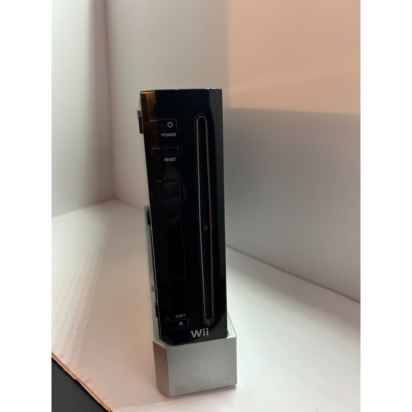 Nintendo Wii Black Console RVL-001(USA) with controllers/charger