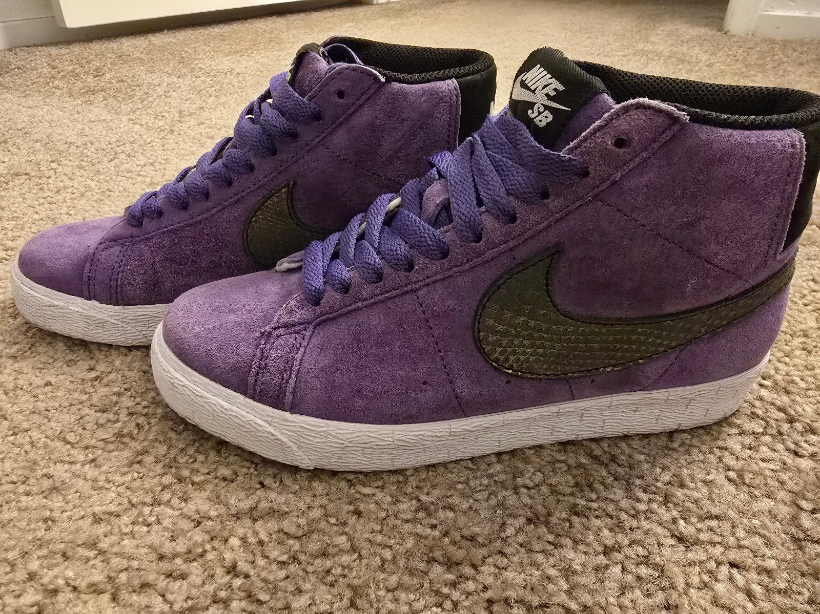 Nike Sb Blazer Varsity Purple, SIZE 4.5